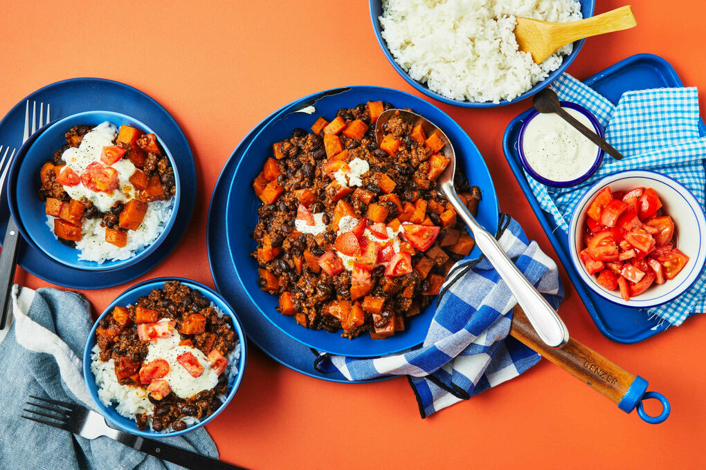 Tex-Mex Beef Burrito Bowls