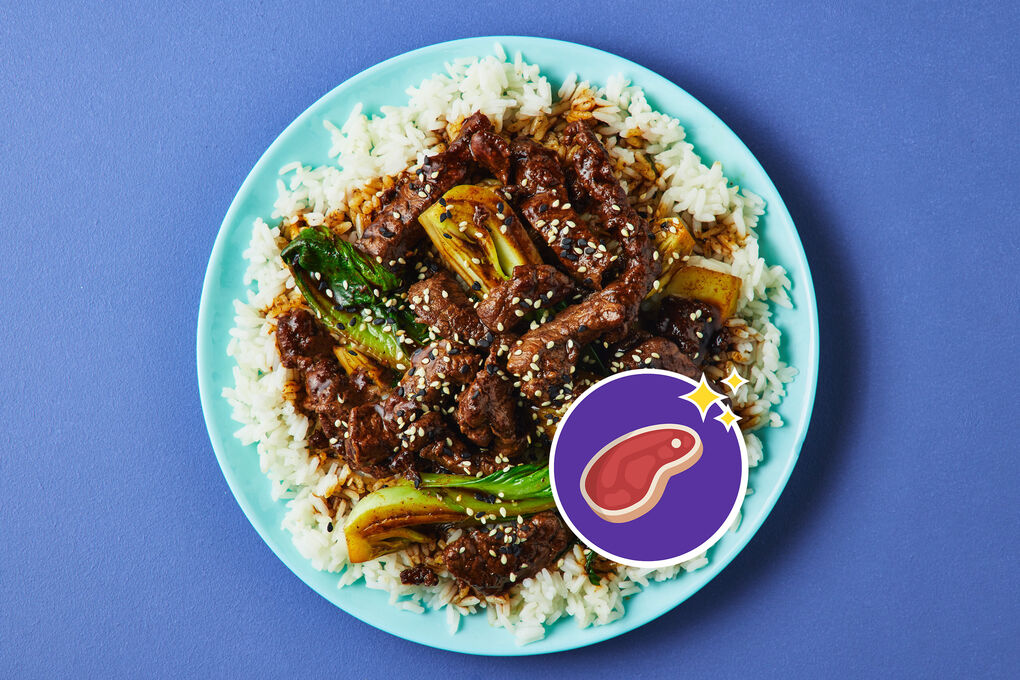 Glazed Chinese Barbecue Beef Rump Steak