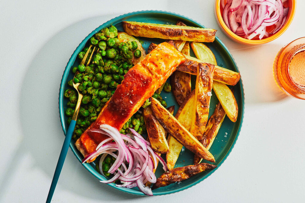 Better-than-Takeaway Salmon and Chips