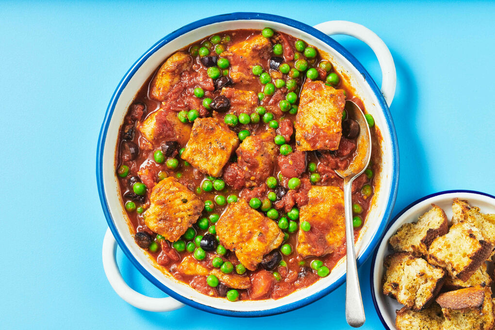 Low-Cal Mediterranean Basa Fish