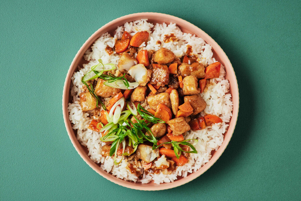 Hoisin Fish Stir-Fry and Rice