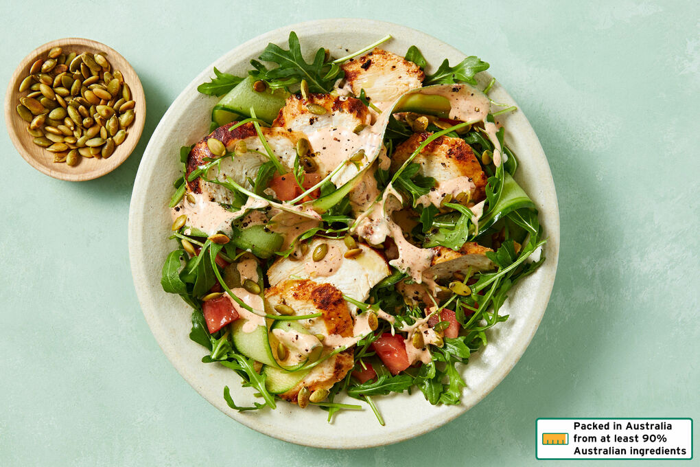 Reduced-Carb Chipotle Chicken Salad