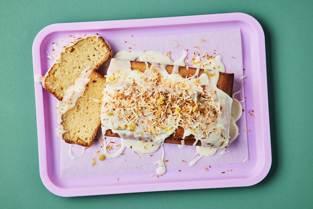 Lemon and Coconut Snacking Cake