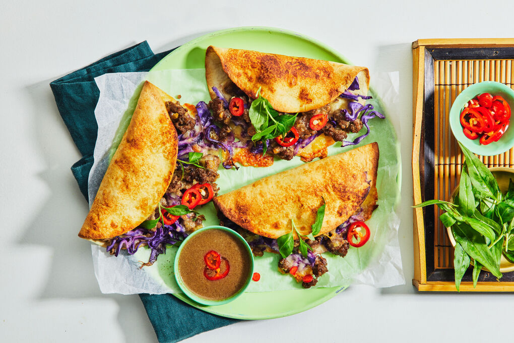 Epic Pho-Inspired Beef Birria Tacos