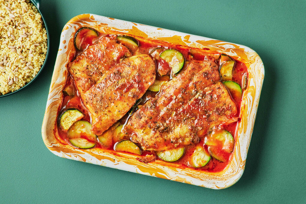 Spiced Fish and Couscous