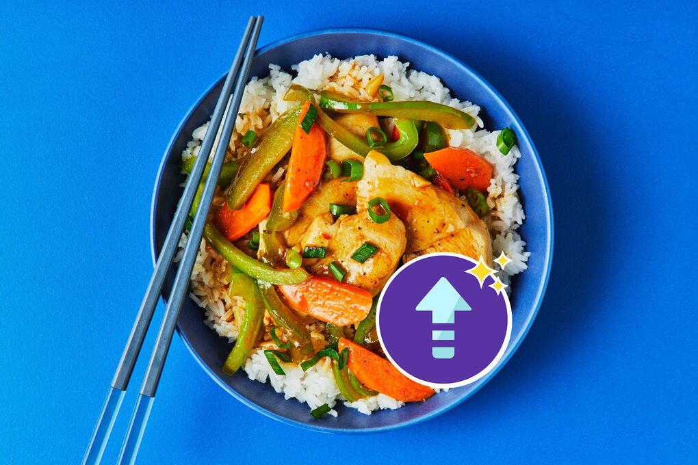 Sweet Chilli Chicken and Prawn Stir-Fry