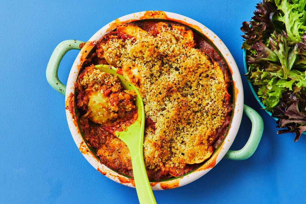 Ricotta Ravioli Bake