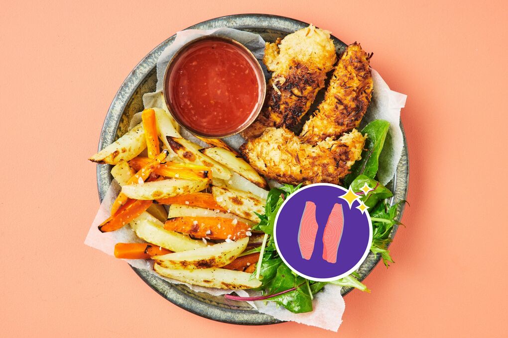 Coconut-Crumbed Salmon