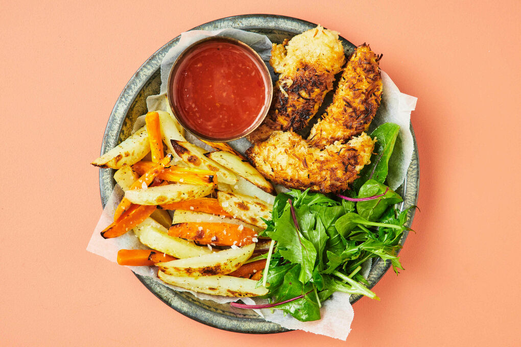 Coconut-Crumbed Chicken