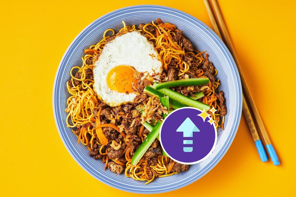 No-Fuss Beef Strips Mie Goreng